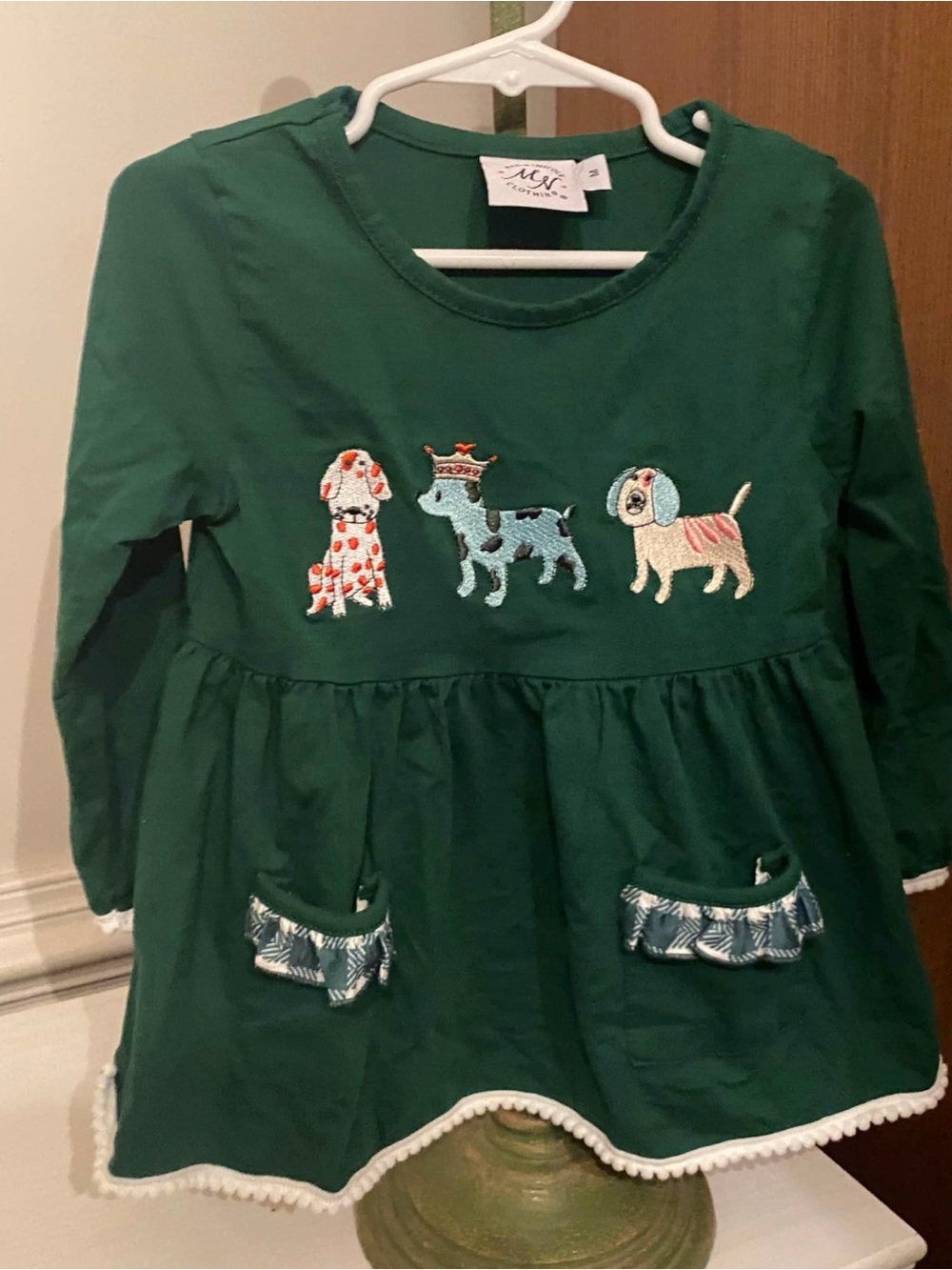 Marie Nicole Royal Pups Pocket Tunic